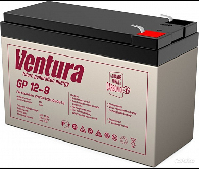 Аккумулятор Ventura GP 12-9 (12V 9Ah)