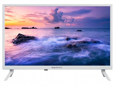 Телевизор Topdivece  TDTV24BN02H_we HD 24", белый