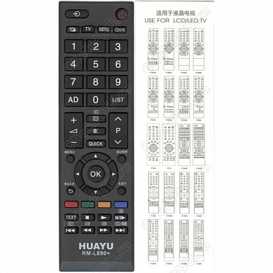 Пульт универсальный HUAYU TOSHIBA RM-L890