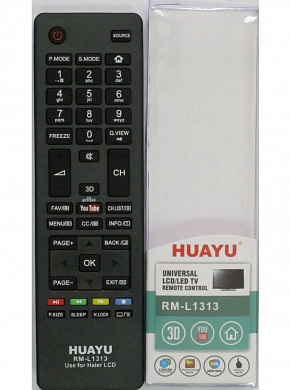 Пульт ДУ универсальный Huayu Haier LCD TV RM-L1313 для телевизоров Haier
