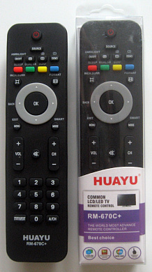 ПУЛЬТ УНИВЕРСАЛЬНЫЙ PHILIPS HUAYU RM-670C+